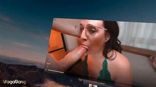 Rosa Rush – Sister Catches Brother Masturbating