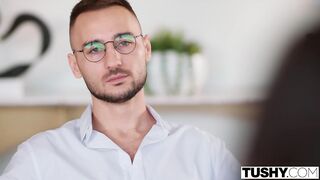 TUSHY Legendary Alina Lopez Has Multiple Orgasms During Her First Anal Fuck