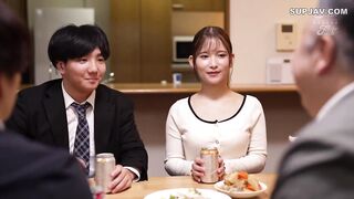 FPRE 185 Reina Momozono When I Came Back From A Six Month Business Trip, I Found My Fiancee With A Messy Face, Leaking Bodily Fluids, Climaxing Multiple Times In A Dg Induced Orgy With My Co Workers