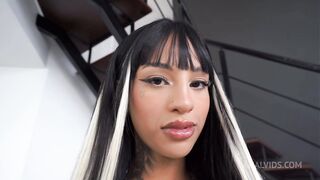 Huge Cock For Her Slender Ass - Lika Sanches