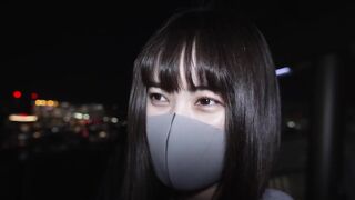 【初撮影！・新シネマ画風・無修正】どこか寂しげで一途で真面目な女子大生・・・徐々に色濃く乱れていく美白の身体に2回膣内射精。恋に落ちいる寒い日の夜だった（長編）