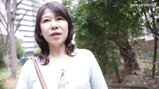 A 65 Year Old 170cm Tall Grandmother Declares That She Will Continue Her Active Career As A Slut! Noble Elderly Cheating Wife Appears In AV
