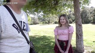 Cute Blonde Vs Asian Cock