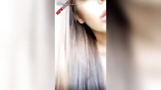 Allison Parker - Dildo Fucking Session On Snapchat Live OnlyFans leak free video