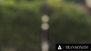 TRANSFIXED - Huge Tits Trans Teen Brittney Kade Dicks Down Redhead MILF Tennis Date Lauren Phillips