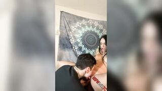 AllGiuliana - Giving head&let making him cum on my ass after riding me OnlyFans leak free video