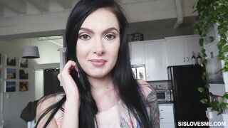 Inked up stepsis does anal with her step - Sis Loves Me