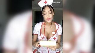 Rainey James - hot nurse riding her patient OnlyFans leak free video