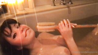 Belle Delphine Nude Intimate Bath Onlyfans Set Leaked