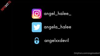 Angela Halee - dildo riding stream OnlyFans leak free video