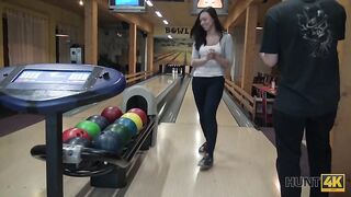 Morgan Rodriguez - Sex in a bowling place - I've got strike!