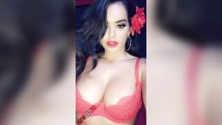 Daisy Marie - hot red dressed pussy showing leaked video OnlyFans leak free video