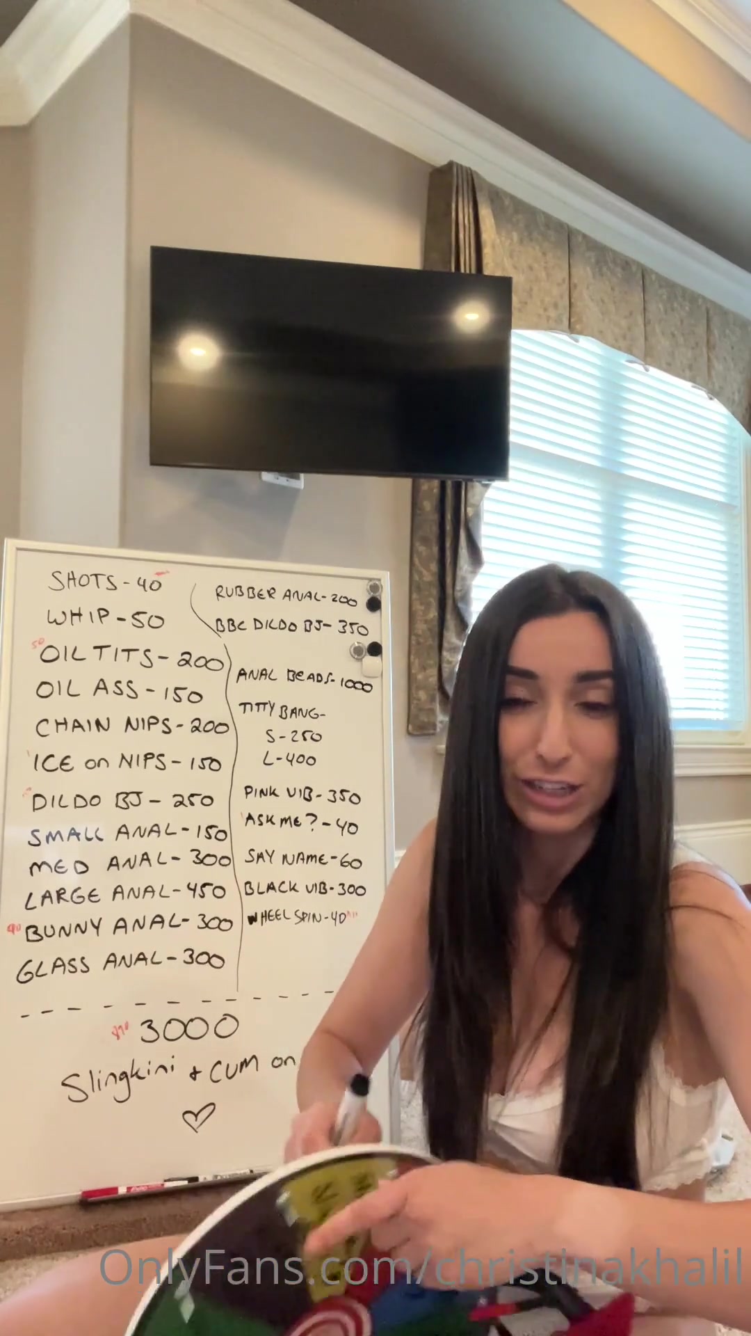 Christina Khalil Nude May Onlyfans Livestream Leaked Part 2