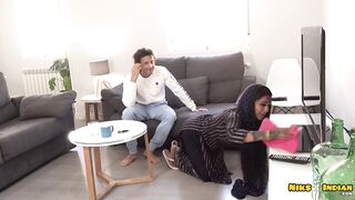 Indian Maid Hot Fucking By Owner And Eating Cum