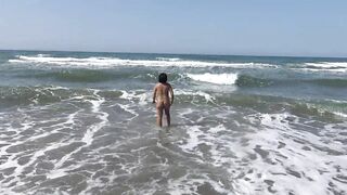 Stranger Caught Me Having Outdoor Sex On The Beach