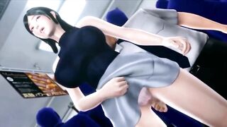 The lonely girl lustful Ep02 - Public sex on train ( Hentai uncensored 3d 03)