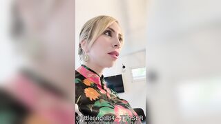 Littleangel84 - Getting my car rammed, then my ass - anal - during the report (big cock)