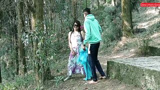 Indian Aunty Breakup Sex with Young Boyfriend! Jungle Sex